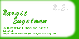 margit engelman business card